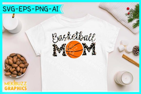 Basketball Mom Leopard Cricut SVG 10 Graphics