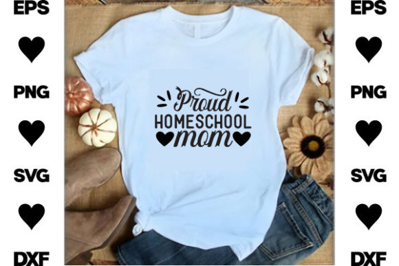 Homeschool SVG Design, Proud Homeschool Graphics