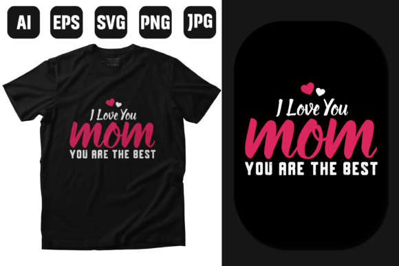 Mom Quotes T-shirt Design