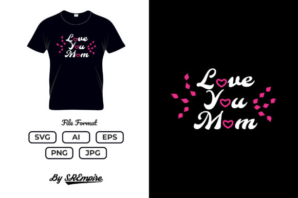 Mother's Day Typography T-shirt - 06
