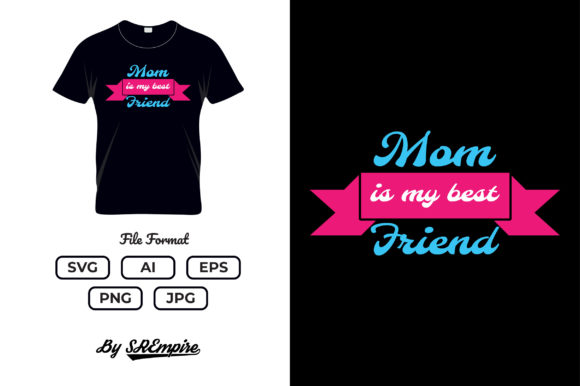 Mother's Day Typography T-shirt - 14