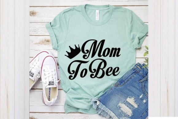 Pregency Svg Design, Mom to Bee