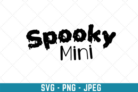 Spooky Mini: Graphics for Print Templates