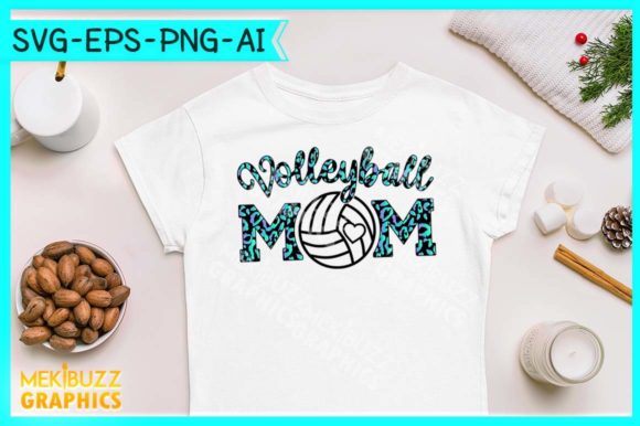 Volleyball Mom - Mother's Day SVG Cricut